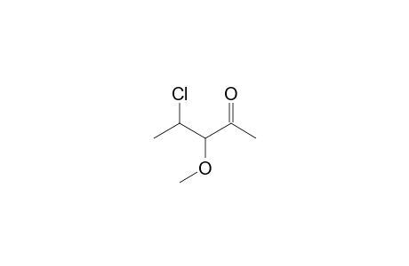 4-Chloro-3-methoxypentane-2-one