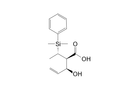 (2R,3S)-2-[(1S)-1-[dimethyl(phenyl)silyl]ethyl]-3-hydroxy-pent-4-enoic acid