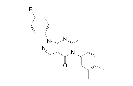 4H-pyrazolo[3,4-d]pyrimidin-4-one, 5-(3,4-dimethylphenyl)-1-(4-fluorophenyl)-1,5-dihydro-6-methyl-