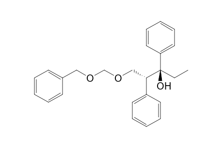 (1S,2R)-3-[(Benzyloxy)methoxy]-1-ethyl-1,2-diphenylpropan-1-ol
