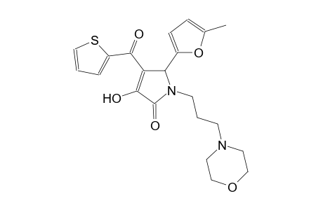 2H-pyrrol-2-one, 1,5-dihydro-3-hydroxy-5-(5-methyl-2-furanyl)-1-[3-(4-morpholinyl)propyl]-4-(2-thienylcarbonyl)-