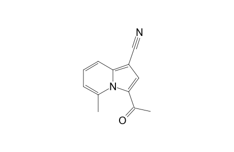 3-Acetyl-5-methylindolizine-1-carbonitrile