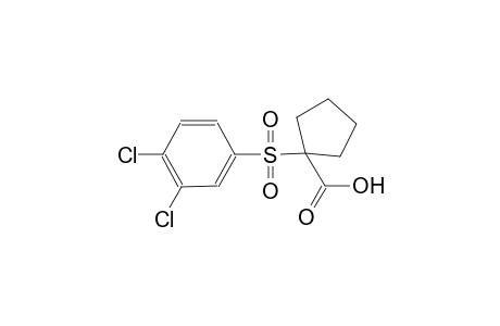 Cyclopentanecarboxylic acid, 1-(3,4-dichlorophenylsulfonyl)-