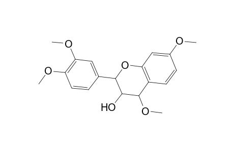 3-Flavanol, 3',4,4',7-tetramethoxy-, trans-2,3,cis-2,4-(+)-