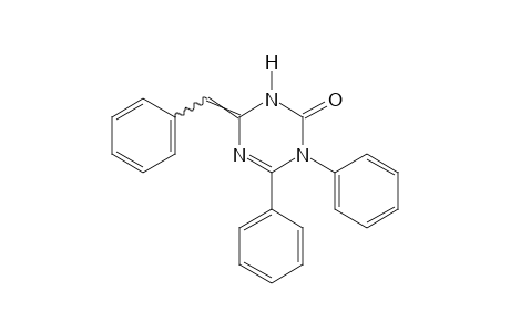 6-BENZYLIDENE-3,6-DIHYDRO-3,4-DIPHENYL-s-TRIAZIN-2(1H)-ONE