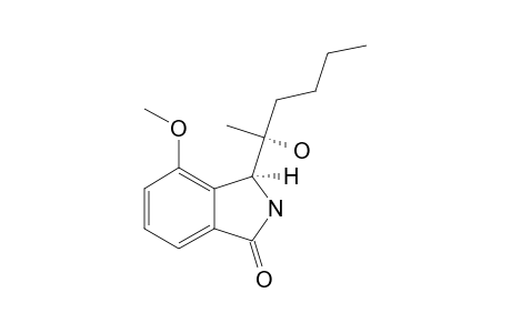 3-(1-HYDROXY-1-METHYLPENTYL)-4-METHOXY-ISOINDOLIN-1-ONE;ALPHA-(R*)-(3S*)-ISOMER