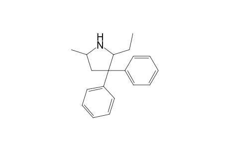 2,ethyl,5,methyl,3,3,diphenylpyrrolidine