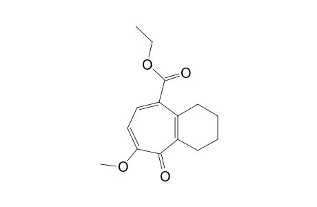 9-(Ethoxycarbonyl)-1,2,3,4-tetrahydro-6-methoxy-5H-benzocyclohepten-5-one