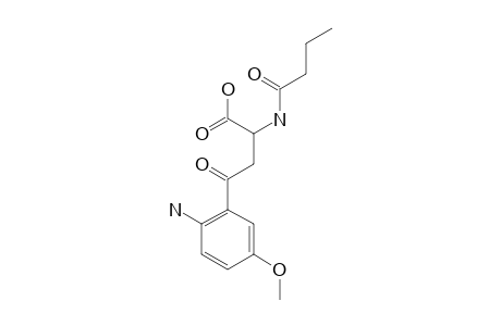 2-BUTYRAMIDO-4-(2-AMINO-5-METHOXYPHENYL)-4-OXOBUTYRIC-ACID