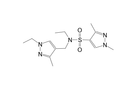 1H-pyrazole-4-sulfonamide, N-ethyl-N-[(1-ethyl-3-methyl-1H-pyrazol-4-yl)methyl]-1,3-dimethyl-