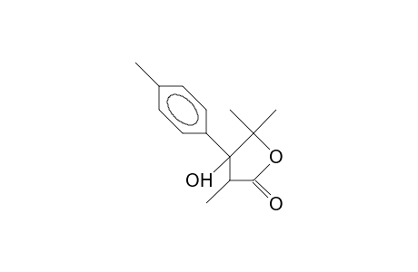 4-Hydroxy-3,5,5-trimethyl-4-(4-tolyl)-4,5-dihydro-furan-2(3H)-one