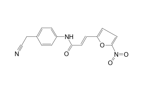 Acrylamide, N-(4-cyanomethylphenyl)-3-(5-nitrofuran-2-yl)-