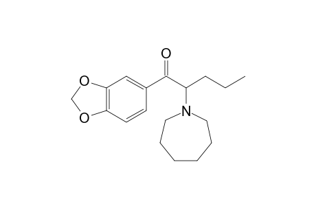 2-(1-Azepanyl)-1-(3,4-methylenedioxyphenyl)pentan-1-one