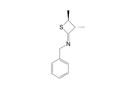 TRANS-N-(3,4-DIMETHYL-2-THIETANYLIDENE)-BENZYLAMINE
