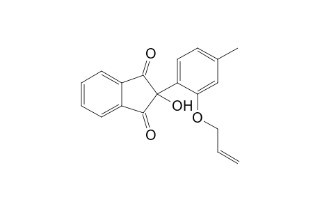 2-(2'-Allyloxy-4'-methylphenyl)-2-hydroxy-dihydroindane-1,3-dione