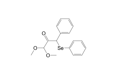 1,1-Dimethoxy-3-phenyl-3-(phenylseleno)-2-propanone