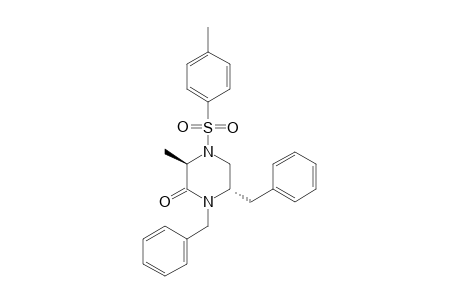 (3R,6S)-1,6-DIBENZYL-3-METHYL-4-(PARA-TOLUENESULFONYL)-PIPERAZIN-2-ONE