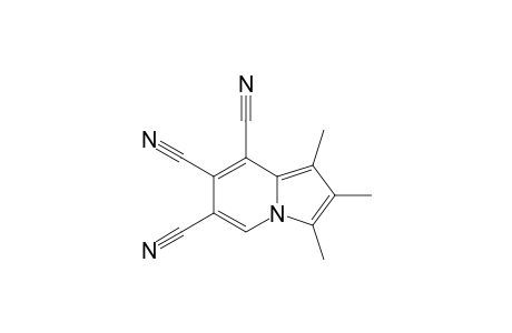 1,2,3-trimethylindolizine-6,7,8-tricarbonitrile