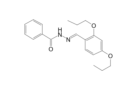 Benzoic acid (2,4-dipropoxy-benzylidene)-hydrazide