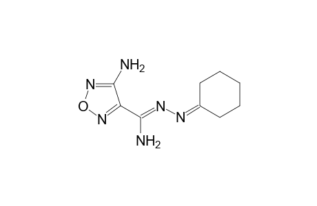 Furazan-3-carboxamide, 4-amino-, N2-(cyclohexyliden)hydrazone