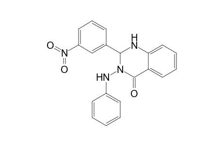 2-(3-Nitrophenyl)-3-(phenylamino)-2,3-dihydroquinazolin-4(1H)-one