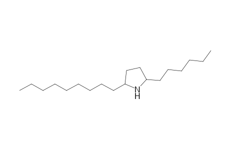 2-Hexyl-5-nonylpyrrolidine