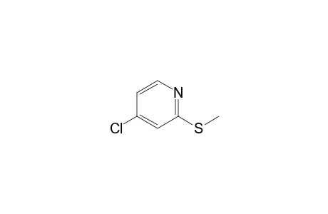 4-Chloranyl-2-methylsulfanyl-pyridine