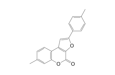 7-methyl-2-p-tolyl-4H-furo[2,3-c]chromen-4-one