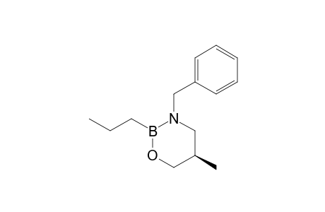 2-PROPYL-3-BENZYL-5-METHYL-1,3,2-OXAZOBORINANE