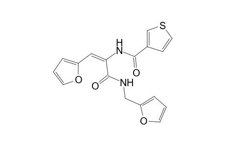 N-((E)-2-(2-Furyl)-1-([(2-furylmethyl)amino]carbonyl)ethenyl)-3-thiophenecarboxamide