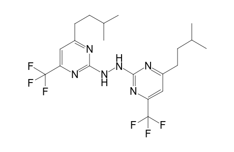6,6'-Diisopentyl-4,4'-bis-(trifluoromethyl)-2,2'-hydrazopyrimidine