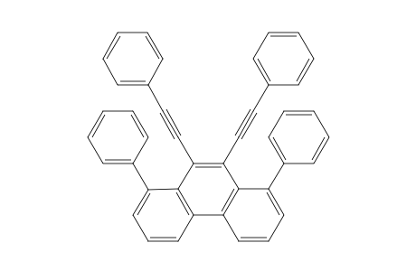 1,8-Diphenyl-9,10-bis(phenylethynyl)phenanthrene