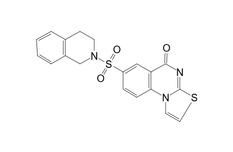 5H-Thiazolo[3,2-a]quinazolin-5-one, 7-[[3,4-dihydro-2(1H)-isoquinolinyl]sulfonyl]-