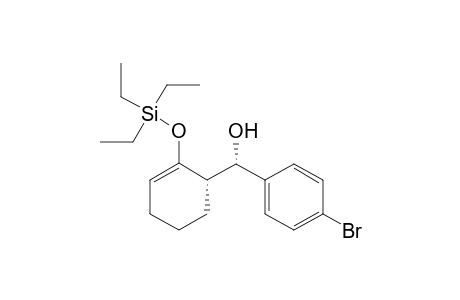 (4-Bromophenyl)(2-(triethylsilyloxy)cyclohex-2-enyl)methanol