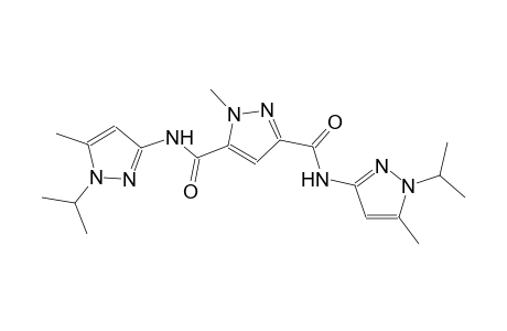 1H-pyrazole-3,5-dicarboxamide, 1-methyl-N~3~,N~5~-bis[5-methyl-1-(1-methylethyl)-1H-pyrazol-3-yl]-