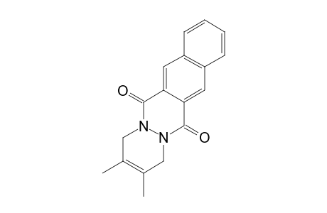 2,3-DIMETHYL-6,13-DIOXO-1,4,6,13-TETRAHYDRO-BENZO-[G]-PYRIDAZINE-[1.2-B]-PHTHALAZINE