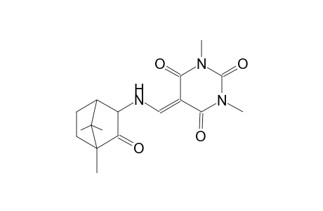 1,3-dimethyl-5-{[(4,7,7-trimethyl-3-oxobicyclo[2.2.1]hept-2-yl)amino]methylene}-2,4,6(1H,3H,5H)-pyrimidinetrione