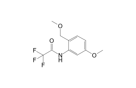 2,2,2-trifluoro-N-[5-methoxy-2-(methoxymethyl)phenyl]acetamide