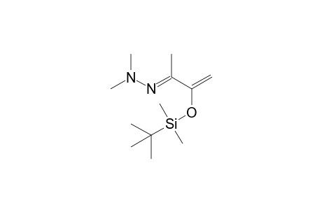 N-[(E)-3-[tert-butyl(dimethyl)silyl]oxybut-3-en-2-ylideneamino]-N-methyl-methanamine