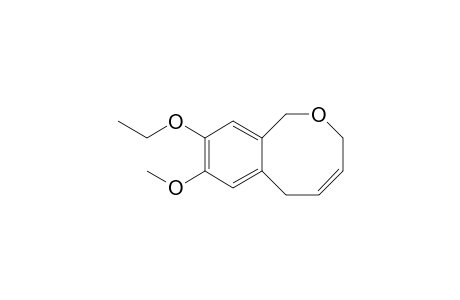 (4Z)-9-ethoxy-8-methoxy-3,6-dihydro-1H-2-benzoxocin