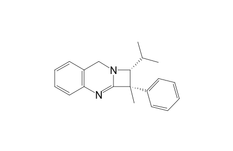 cis1-Isopropyl-2-methyl-2-phenyl-1,2-dihydroazeto[2,1-b]quinazoline