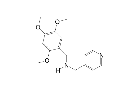 (pyridin-4-ylmethyl)[(2,4,5-trimethoxyphenyl)methyl]amine