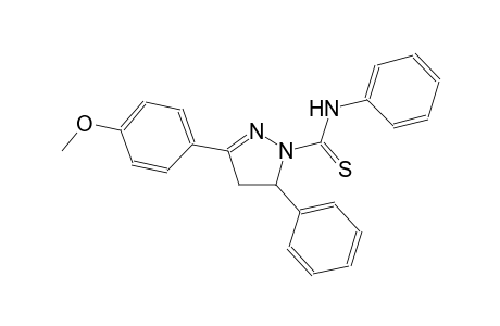 3-(4-Methoxyphenyl)-N,5-diphenyl-2-pyrazoline-1-carbothioamide
