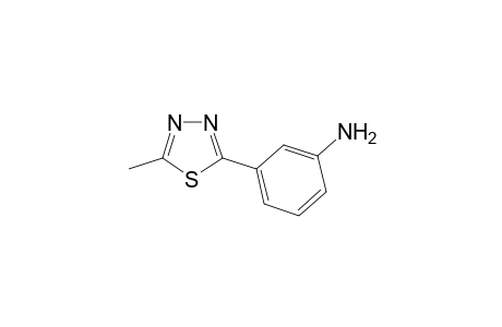 3-(5-Methyl-1,3,4-thiadiazol-2-yl)aniline