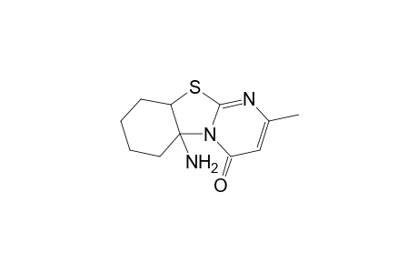 5a-Amino-2-methyl-5a,6,7,8,9,9a-hexahydro-4H-pyrimido[2,1-b]benzothiazol-4-one