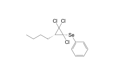 (2R,3R)-1,1,2-Trichloro-2-phenylseleno-3-butylcyclopropane