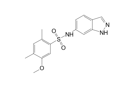 Benzenesulfonamide, N-(1H-indazol-6-yl)-5-methoxy-2,4-dimethyl-