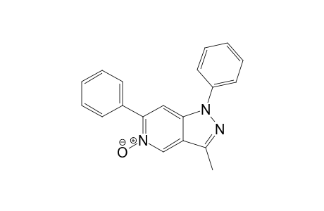 3-Methyl-1,6-diphenyl-1H-pyrazolo[4,3-c]pyridine 5-Oxide