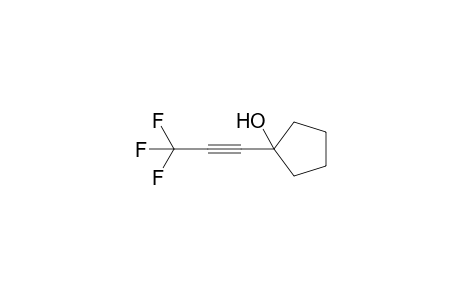 1-(3,3,3-trifluoroprop-1-ynyl)-1-cyclopentanol