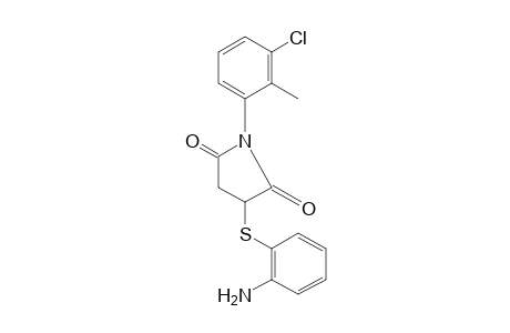 2-[(o-aminophenyl)thio]-N-(3-chloro-o-tolyl)succinimide